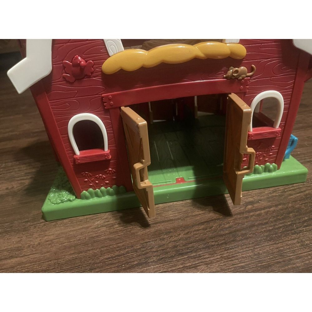 Battat Big Red Barn Farm Playset For‎ Toddlers Preschool Play Pretend - Picture 3 of 7